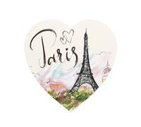 Soft Magnetic Eiffel Tower Print Fridge Magnet Decorative Refrigerator Magnet For Kitchen Decor Souvenir Gift