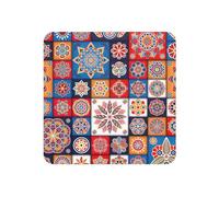 Soft Magnetic Retro Flowwer Print Fridge Magnet Decorative Refrigerator Magnet For Kitchen Decor Souvenir Gift