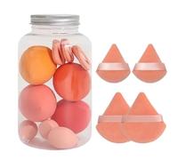 Soft Makeup Sponge - Mini Powder for Foundation, Blending and Contour | Reusable Beauty Sponge for Dry Use, Cosmetic Tools Gift for Women, Wife, Fi