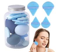 Soft Makeup Sponge - Mini Puff Powder for Foundation, Blending & Contouring | Reusable Beauty Sponge for Wet Dry Use, Cosmetic Tools Gift for the