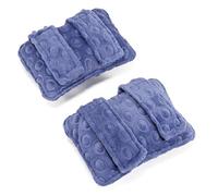 Soft Mastectomy Pacemaker Pillow for Pacemaker Recovery Post Surgery Breast Cancer Chemo Port Chest Protector Bra Strap Pad Protector, Support Cushion Gifts for Women and Men (Blue)
