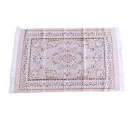 Soft Meditation Prayers Rug with Fringe and Carrying Bag for Daily Use Adults Children 1 Unit (Beige)
