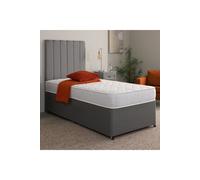 Soft Memory Foam Spring Micro Quilted Mattress Starlight Beds White EU Single