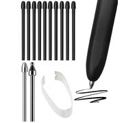 Soft Metal Nibs Tips Replacement For Samsung Galaxy Tab S10 Ultra Spen S9 S8 S7 S10+ S9+ S8+ Tab S9 Ultra S6 Lite S24 S23 S22 Ultra Note 9 Note 8 S Pen King Write + Tool, 10Pcs Standard + 2 Pcs Metal