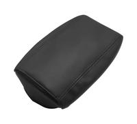 Soft Microfiber Leather Armrest Cover For Qashqai 2008-2017 Car Center Control Box Trim Black soft