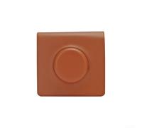 Soft Microfiber Lined PU Leather Case for Instax Wide & For EVO Travel Essential (Brown)