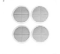 Soft Microfiber Mop Pads for Bissell 2124 2039A - Reusable Steam Cleaner Accessories for Home Floor Care - Easy Install Cloth Heads 4pcs(A)