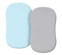 Soft Microfiber Pram Sheets Set Newborns Baby Bassinet Fitted Sheet Care Nursery Bedding Breathable & Soft Sheet Moses Basket Sheets