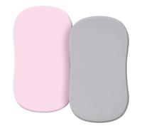 Soft Microfiber Pram Sheets Set Newborns Baby Bassinet Fitted Sheet Care Nursery Bedding Breathable & Soft Sheet Moses Basket Sheets