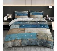 Soft Microfibre, 3 Piece Brown Euro Size Bedding Set 150x200 cm