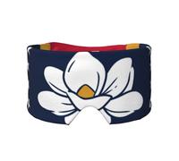 Soft Mississippi State Flag Print Eyes Cover with Adjustable Strap for Sleeper Night Sleeping Work Nap and Yoga