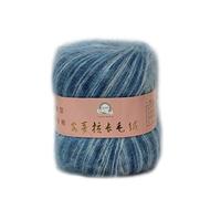 Soft Mohair Cashmere Knitting Wool Yarn Shawl Scarf Crochet Thread Supplies Chenille Yarn White