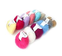 Soft Mohair Wool Knitting Yarn Warm Angora Long Wool Yarn with Crochet for Knitting Scarves Sweater Crafts(1 Set of Twelve Colors)