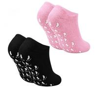 Soft Moisturizing Socks, 2 Pairs,Silicone Moisturizing Foot Socks,Gel Lining Moisturising Foot Sock for Women Foot Care After Pedicure Dry Hard