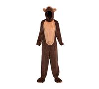 Soft Monkey Costume with Hood, XL, Adult Monkey Costume