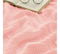 Soft Muslin Baby Blanket Set - 99.9% Cotton Musy Squares, Ideal for Newborns & Infants, Includes Two Small Towels, Perfect for Baby Boys & Girls (Red B 200x230CM, Pink 200x230CM)