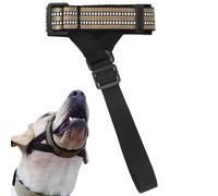 Soft Muzzle,Adjustable Dogs Guard Muzzle with Reflective Wire - Pet Supplies for Outside Activities for Photography, Home, Walking, Traveling, Outdoor Playing