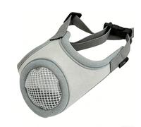 Soft Muzzle For Dogs - Breathable Mesh Safety, Adjustable Anti Bark Puppy Guard, Comfort Fit Bite Prevention, Gentle Lightweight Snout Cover - For Pet Parents Animal Lovers Trainers