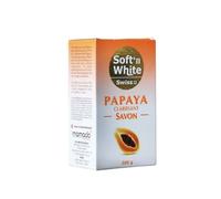 Soft N White Swiss Papaya Lightening / Brightening Soap 200g with First Lady Papaya Cream 200ml