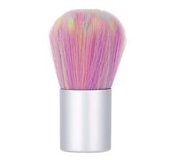 Soft Nail Cleaning Brush UV Gel Powder Dust Remover Tool Manicure Rainbow 1 x 5.8cm