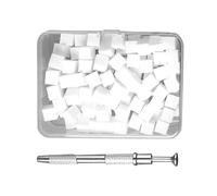 Soft Nail Sponges - 100pcs Flexible Foam Nail Design Sponge | Convenient Polish Transfer Supplies | Nails Art Tool Suitable For Gradient Designs Manicure Styling And Nails Decoration