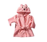 Soft Newborns Hooded Bathrobe Lovely Girls 30 Days Baby Photography Pajamas Infant Photoshoots Props Wearable