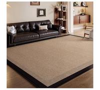 Soft NonSlip Washable Large Area Rug WearResistant & DirtResistant for Living Room Bedroom Dining Room Home Office 140x200cm Elegant Brown Design