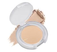 Soft Nude Beige Single Pressed Eyeshadow, Smooth Blendable Matte-Look Eye Shadow Powder Compact for Natural Eye Base, Soft Brightening, Under Detail & Daily Makeup