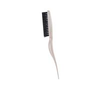 Soft Nylon Bristles Teasing Brush For Slick Back Hair Backcombing Edges Controls Smoothing Volumes Creation Rattail Comb
