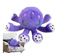 Soft Octopus Plush | Emotional Soothing Cartoon Cuddly Companion | Realistic Marine Octopus Plush Toy for Office, Living Room, Bedroom, Shelf, Office, Nursery, Car, Sofa