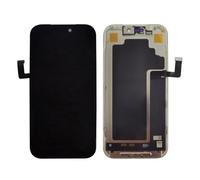 【Soft OLED】For iPhone 17 Pro Max Soft OLED Screen Replacement Black 6.9 Inch Display Digitizer Frame Assembly Models A3526 A3257 A3527 A3525 3D Touch Face ID True Tone with Complete Repair Tools