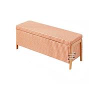 Soft Ottoman Foot Rest with Storage for Living Room, Bedroom, and Entryway Organization