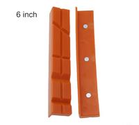 Soft Pad for Metal Vise Bench 4/5/6 Inch Rubber Jaw Pads with Strong Magnets Compatible with Mill Clamps and Drill Press Tools for(Orange F)