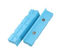 Soft Pad Jaw Pads for Bench Vise, 2-Pack Rubber Vise Protector with Magnetic Backing, Fits 4-Inch / 5-Inch / 6-Inch Metal Vises, Non-Slip Grip for W(6IN)