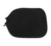 Soft Padded Neoprene Pickleball Paddle Case for Durable Protection Against Wear and Tear, Waterproof and Shock Absorbing Storage Bag for Standard Sized Rackets (black)