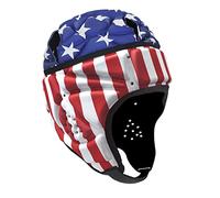 Soft Padded Rugby Helmet,7v7 Rugby Headguard Headgear Goalkeeper Head Protector Soccer Shell Head Protector Adjustable Soccer Autism Helmet Support Scrum Cap for Youth Kids 6-11 Yrs