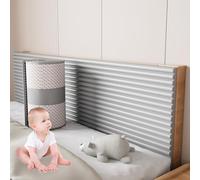 Soft Padded Wall Panels for Kids - Autism Friendly Upholstered Wall Padding for Bedroom, Playroom, Nursery, DIY Peel and Stick Headboard, Thick Insulation