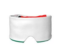 Soft Palestine Flag Print Eyes Cover with Adjustable Strap for Sleeper Night Sleeping Work Nap and Yoga