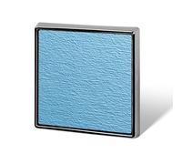 Soft Pastel Blue Wallpaper Pattern Unisex Brooches & Pins Square Lightweight Lapel Badge Jewelry for Clothing Shawl Hat