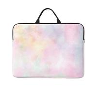 Soft Pastel Bright Colored Calm Abstract The Arts, 14 Inch Laptop Sleeve, Notebook Bag Laptop Case Sleeve Briefcase with Handle