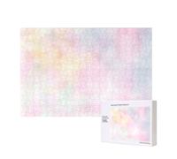 Soft Pastel Bright Colored Calm Abstract The Arts,300 Pieces Wooden Jigsaw Family Game Jigsaw Puzzles for Adults Teens Home Decor