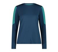 Soft patterned technical top for women CMP Bleu M