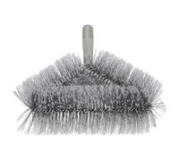 Soft PE Broom Head Replacement for Ceiling Corners, 35x31x11cm | Dense Long Bristles, 26mm Hole, Pole Compatible, Indoor Use for Furniture and Light Fixtures