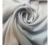Soft Peach Skin Powder Touch Dress Craft Lining Fabric Material 44" Wide Available in 8 Colours (Off White, 1 Meter)
