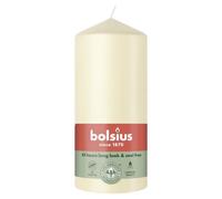Soft Pearl Bolsius Pillar Candle 130 X 68mm 2 Pack - Cream
