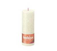 Soft & Pearl Bolsius Rustic Shine Pillar Candle (190 x 68mm)