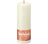 Soft & Pearl Bolsius Rustic Shine Pillar Candle 190 X 68mm - Ivory