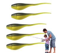 Soft Perch Bait, Natural Looking Swimming Bait, Bright Colours, Artificial Bait for River, Pond, Lake, Lifelike Fish Attractant