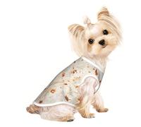 Soft Pet T-Shirt Cute Taco Crust Print Tank Top, Cotton Tees Tank Vest for Small Puppy, Cat & Dog