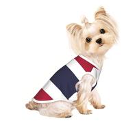 Soft Pet T-Shirt Cute Thailand Flag Print Tank Top, Cotton Tees Tank Vest for Small Puppy, Cat & Dog